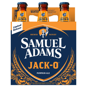 Sam Adams Jack O Pumpkin  6pk Btl