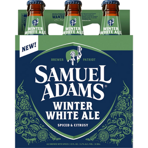 Sam Adams Winter White Ale Seaonal  6pk Btl