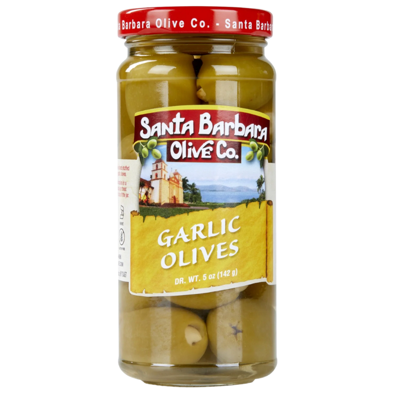 Santa Barbara Garlic Stuffed Olives