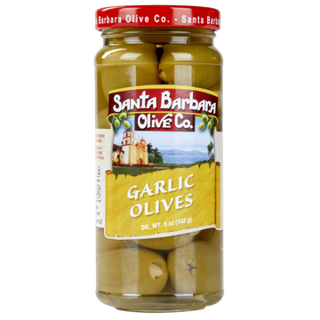 Santa Barbara Garlic Stuffed Olives