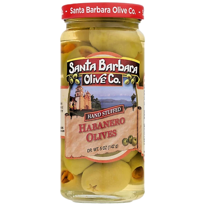 Santa Barbara Habanero Stuffed Olives
