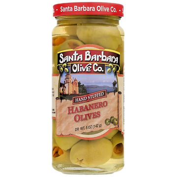 Santa Barbara Habanero Stuffed Olives