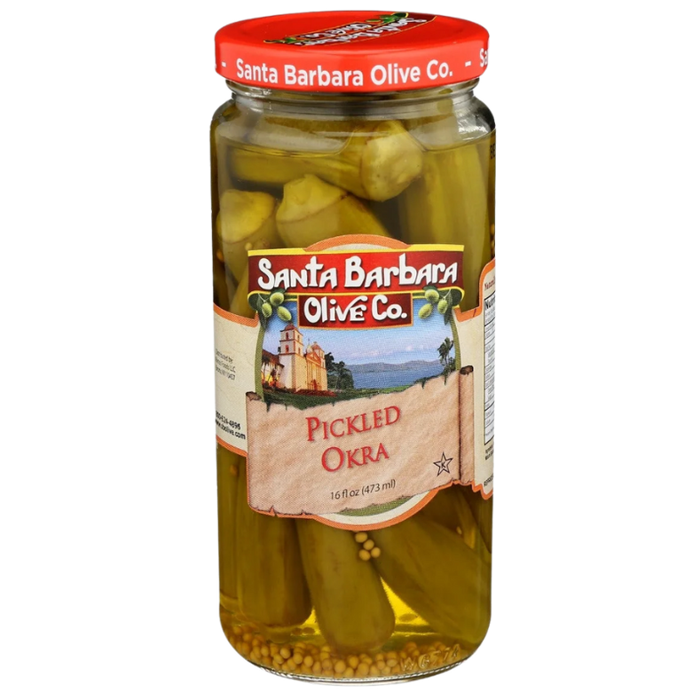 Santa Barbara Pickled Okra 16oz