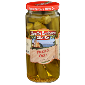 Santa Barbara Pickled Okra 16oz
