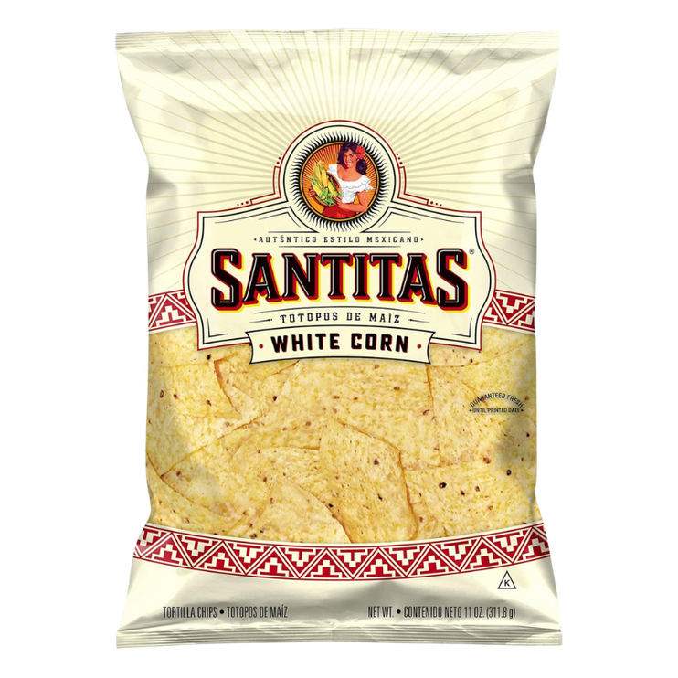 Santitas White Corn Tortilla Chips 11oz