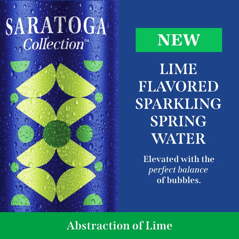 Saratoga Sparkling Lime