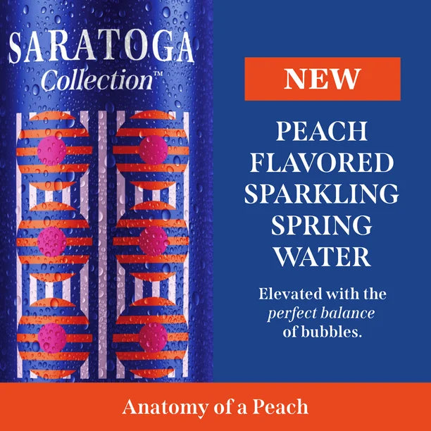 Saratoga Sparkling Peach