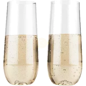 Savoy Stemless Champagne Glasses 2pk