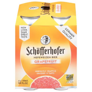 Schofferhofer Grapefruit  4pk Cn