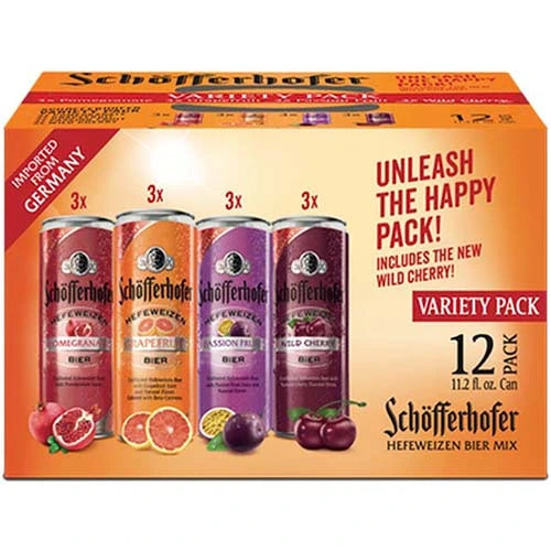 Schofferhofer Hefeweizen Mix Pack  12pk Cn
