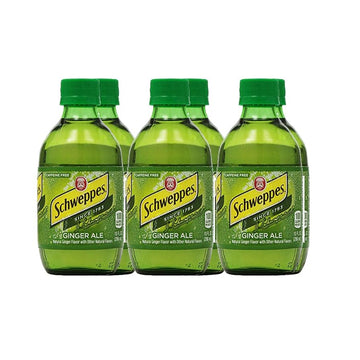 Schweppes Ginger Ale 10oz 6pk Btls