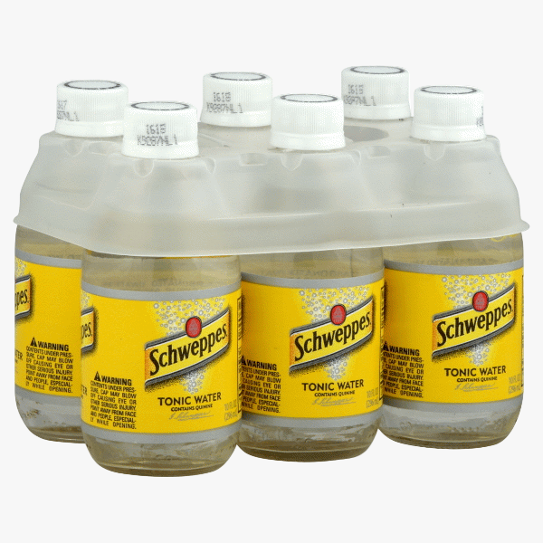 Schweppes Tonic Water 10oz 6pk Btl