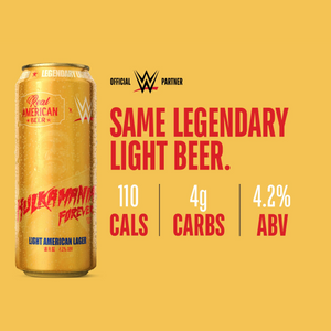 Real American Beer Hulkamania Forever Lager