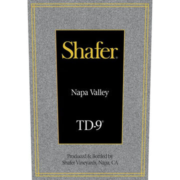 Shafer TD-9 Napa Cabernet