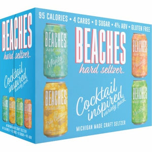Shorts Beaches Tropical Seltzer  12pk Cn