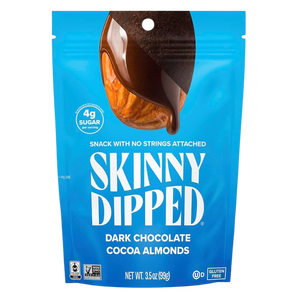 Skinny Dipped Dark Chocolate Cocoa Almonds 3.5oz