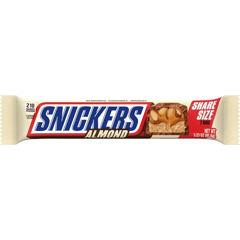 Snickers With Almonds Bar
