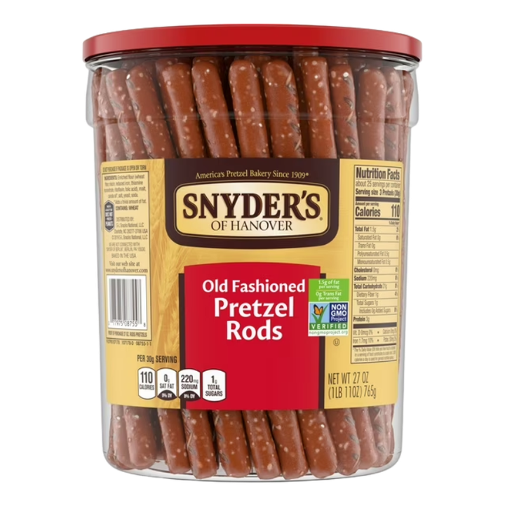 Snyders Pretzel Rods 27oz
