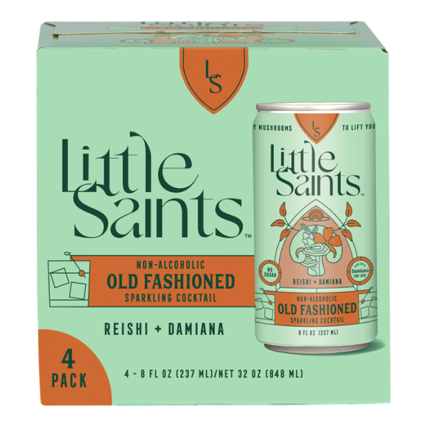Little Saints Non Alcoholic Old Fashioned Cocktail