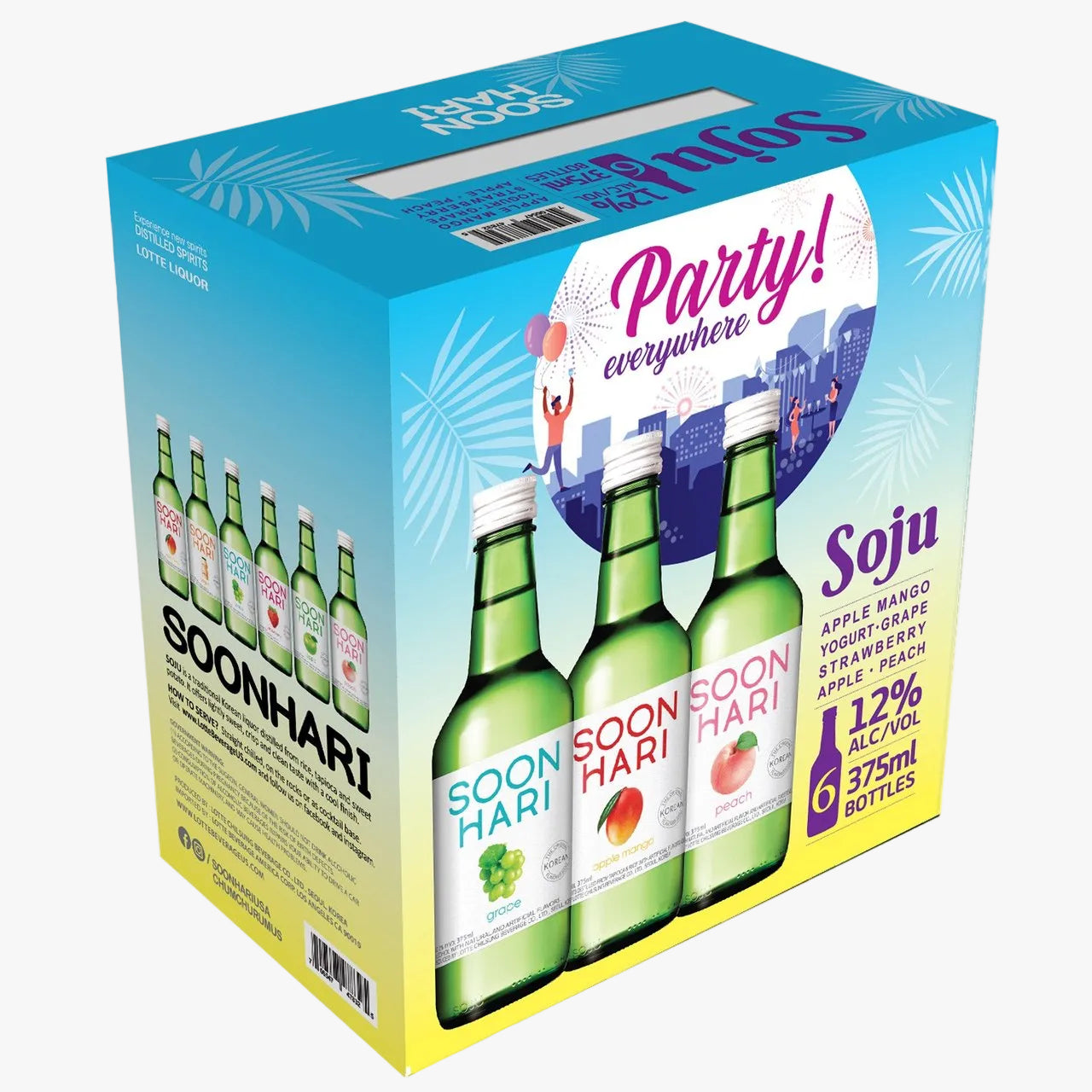 SoonHari Soju Variety  6pk