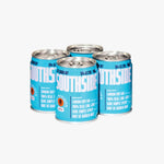 Four Southside cocktail cans on a white background