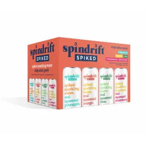 Spindrift Spiked Water Staycation Variety 12pk