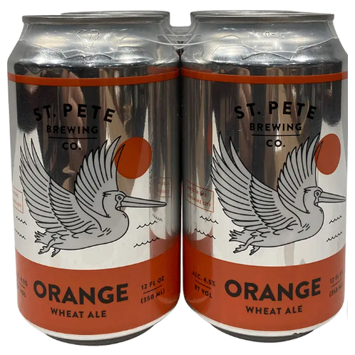 St Pete Orange Wheat  6pk Cn