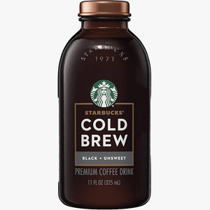 Starbucks Cold Brew Black 11oz