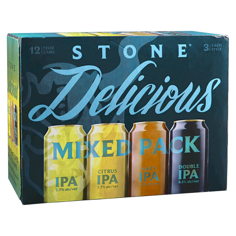 Stone Delicious IPA Mixed Pack  12pk Cn