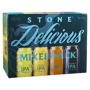 Stone Delicious IPA Mixed Pack  12pk Cn