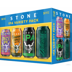 Stone IPA Variety  12pk Cn