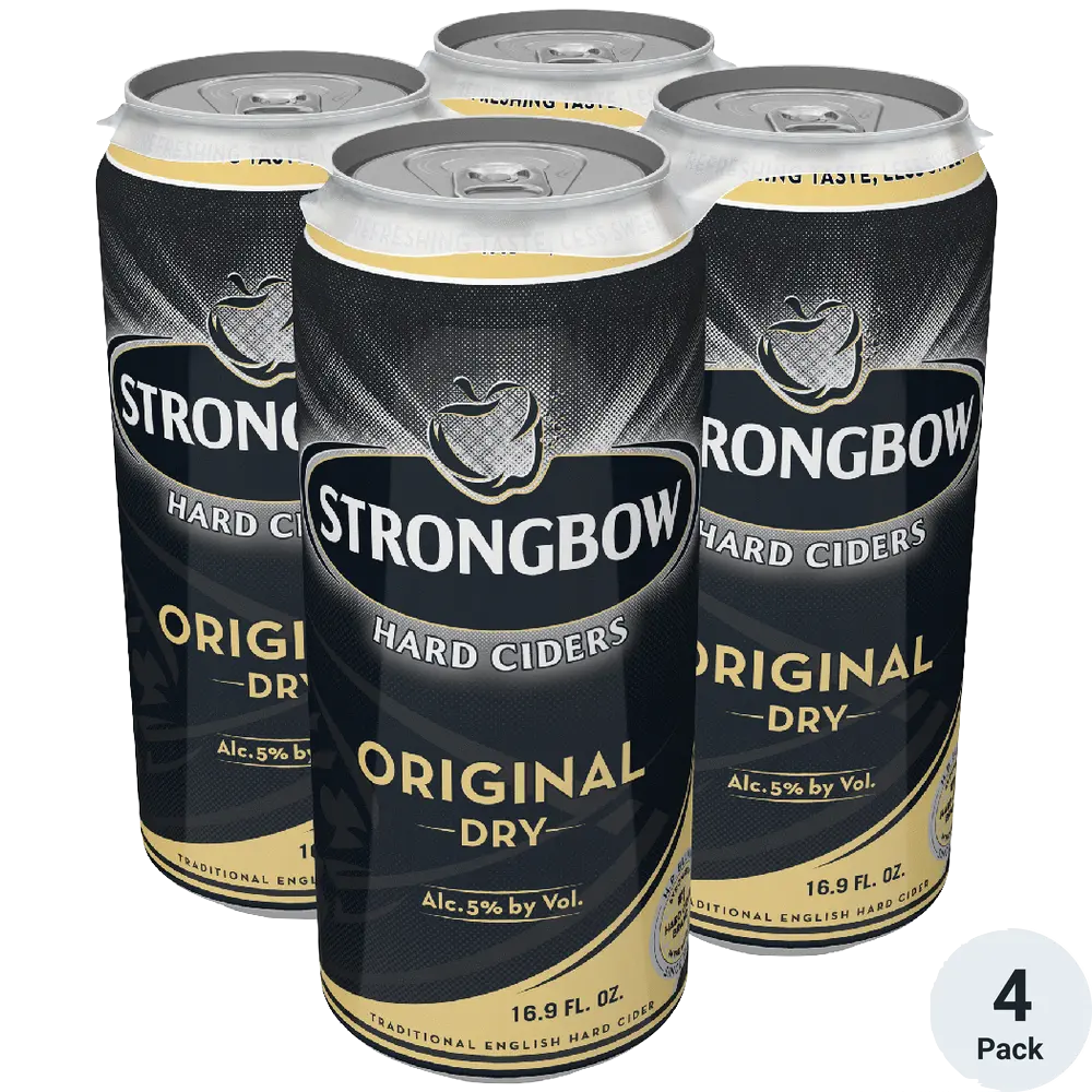 Strongbow Original Dry Cider 4pk cn
