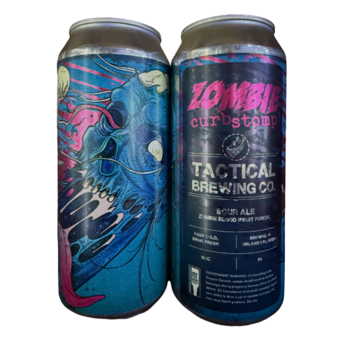 Tactical Brewing Zombie Curbstomp Sour 4pk Cns