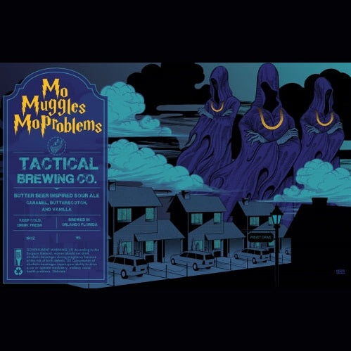 Tactical Mo Muggles Mo Problems Butter Beer Sour  4pk Cn
