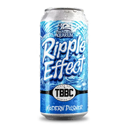 Tampa Bay Brewing Ripple Effect pilsner
