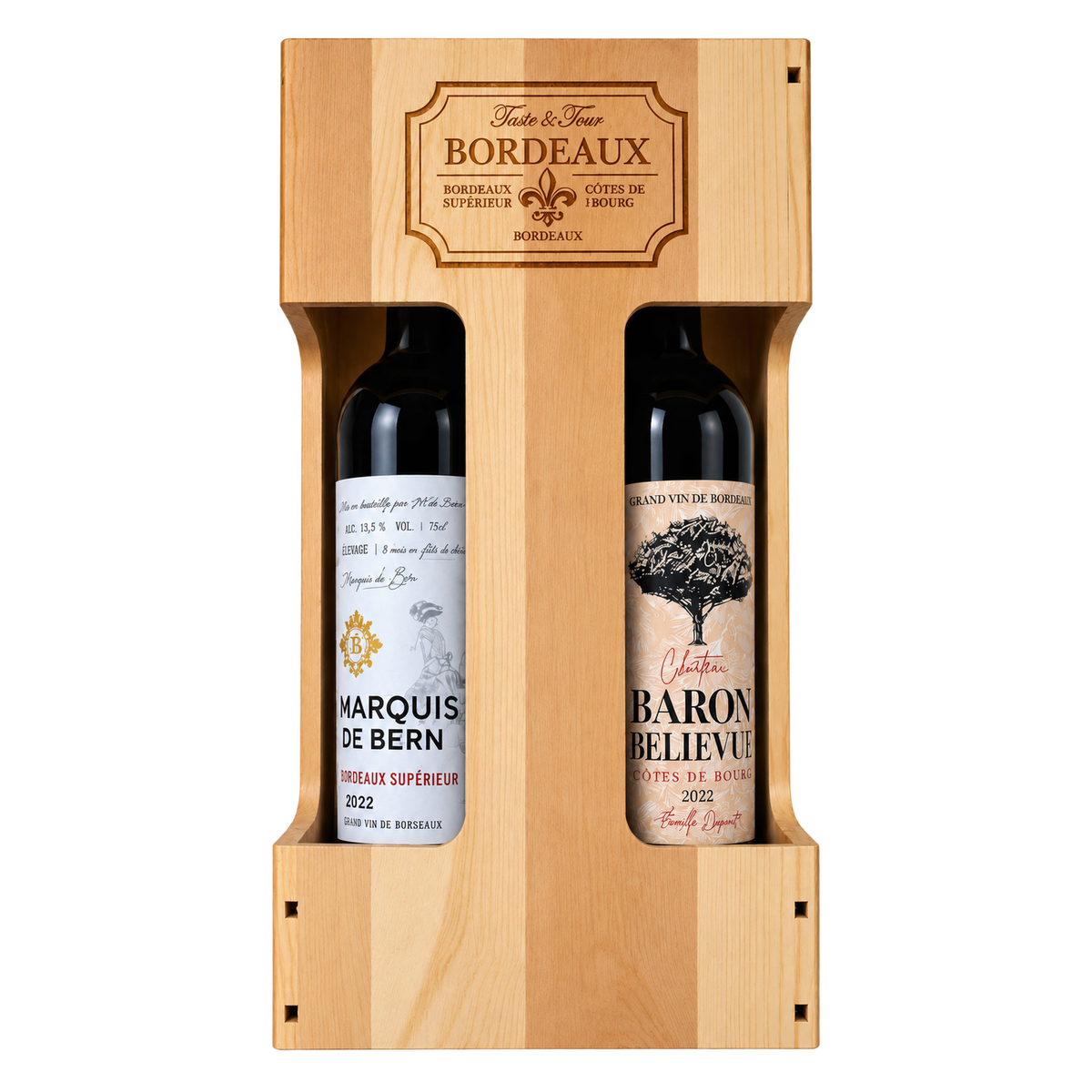 Taste &amp; Tour Bordeaux Gift Set 4Pk