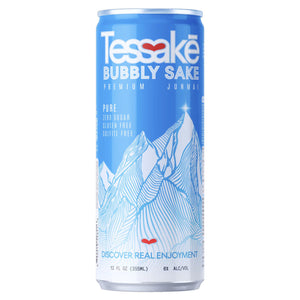 Tessake Bubbly Sake 12oz Cn