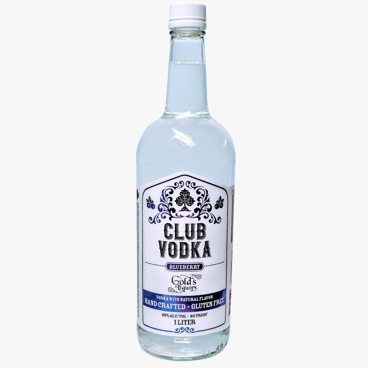 The Club Blueberry Vodka 1.0L