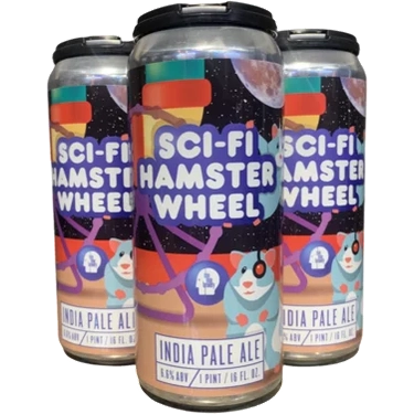 Thin Man Sci-Fi Hamster Wheel IPA  4pk Cn