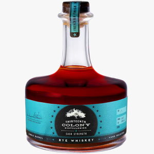 Thirteenth Colony Cask Strength Rye Whiskey