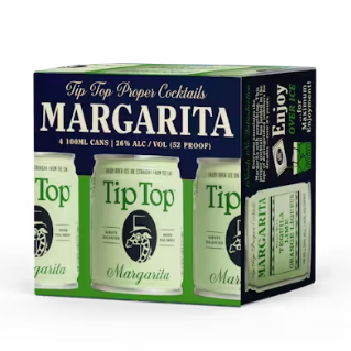 Tip Top Margarita 4pk  Cans
