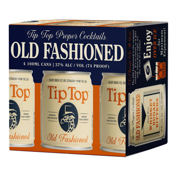 Tip Top Old Fashioned 4pk  Cans