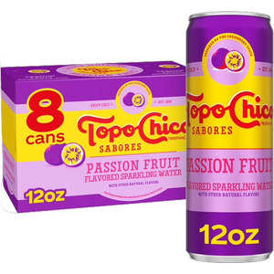 Topo Chico Sabores Passion Fruit 8pk