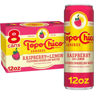 Topo Chico Sabores Raspberry with Lemon