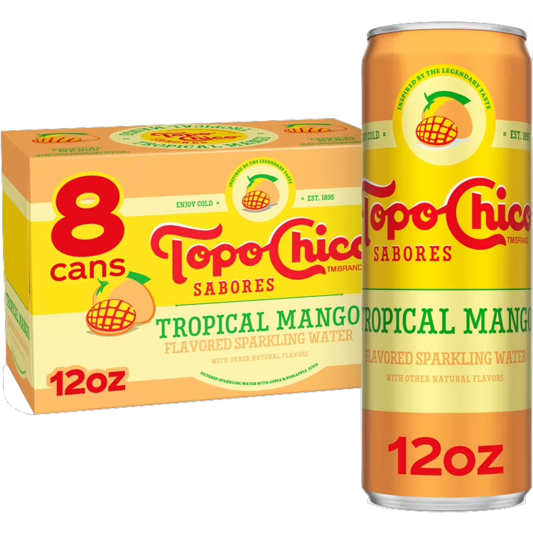 Topo Chico Sabores Tropical Mango