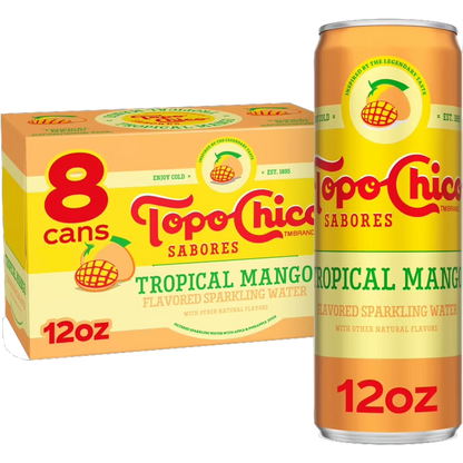 Topo Chico Sabores Tropical Mango
