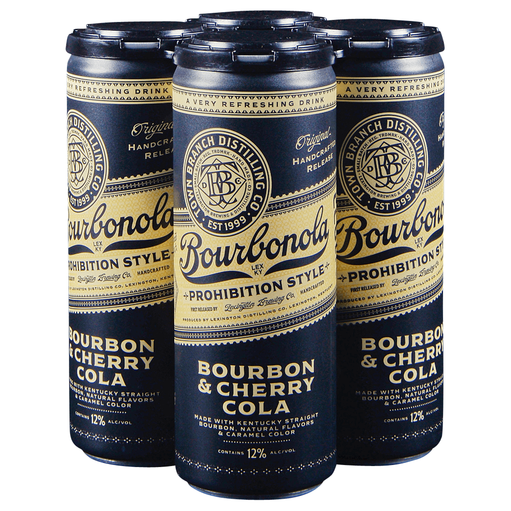 Town Branch Bourbonola Bourbon Cola  4pk Cn