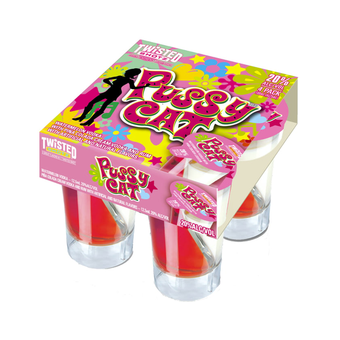 Twisted Shotz Pussy Cat Vodka