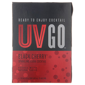 UVGO Black Cherry 4pk Can