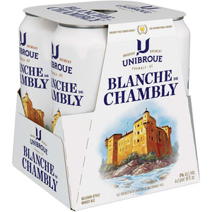 Unibroue Blanche De Chambly  4pk Cn